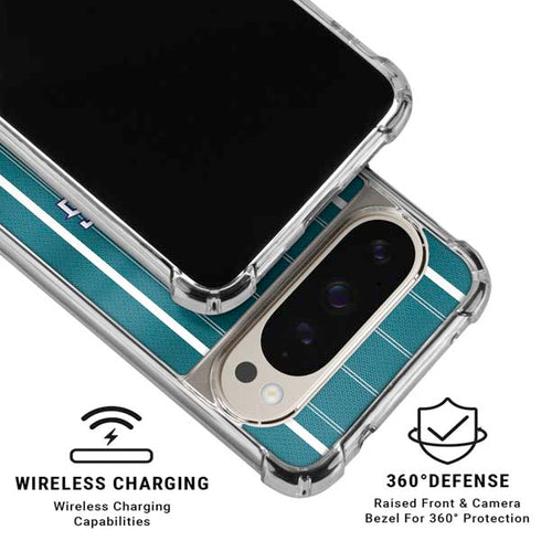 NBA Charlotte Hornets Jersey Google Pixel 9/9 Pro Clear Case
